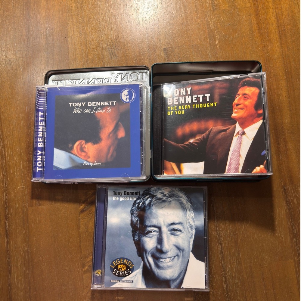 Tony Bennett Collector's Edition 3 CD Set Metal Tin Legends Series TC2 53745 - Picture 4 of 4